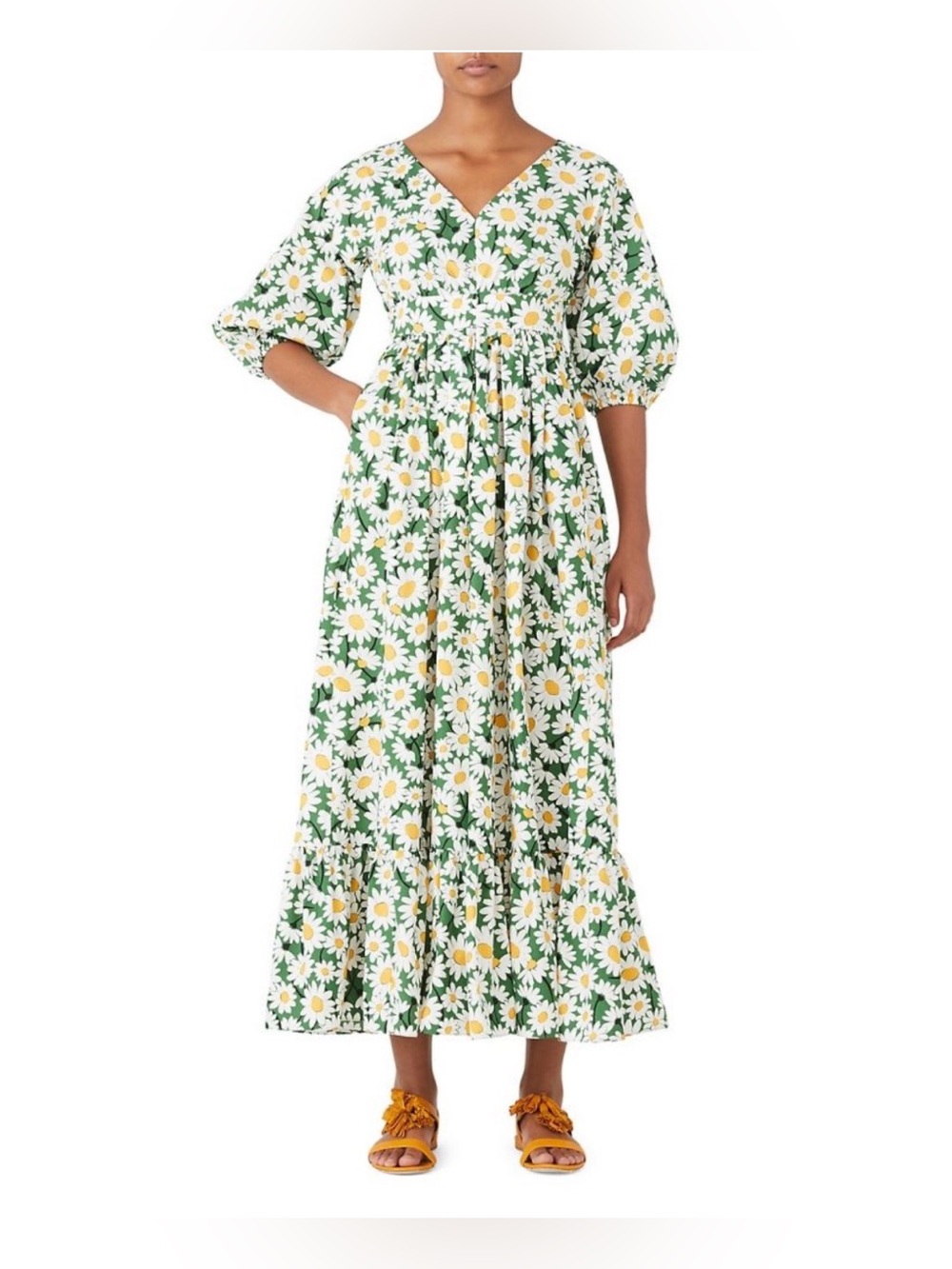 Kate Spade Daisy Bodega Maxi Dress - Size 10
